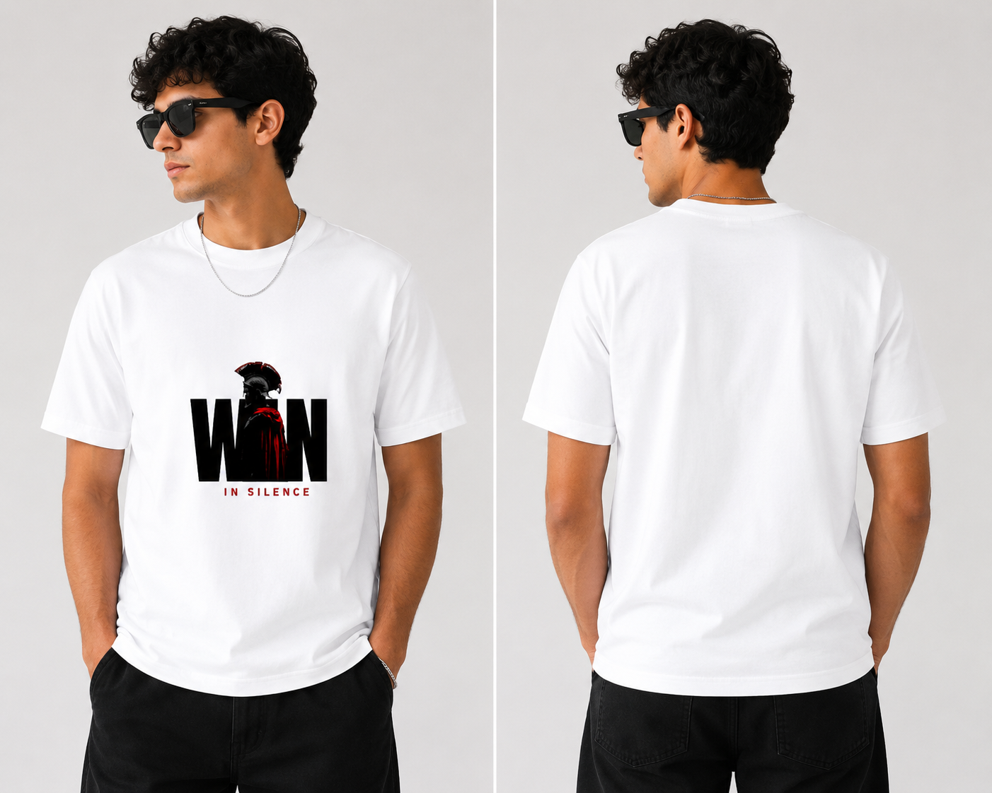 WIN Legacy White Unisex Standard Crew T-Shirt