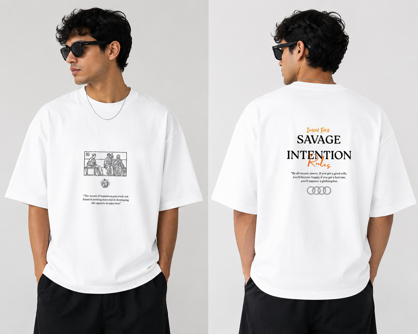 Vintage Memory Aesthetic Oversized Standard T-Shirt